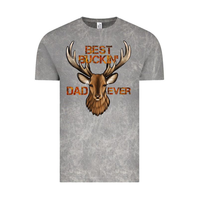 Best Buckin' Dad Ever Deer Vintage Tee by Jasminsmagicworld | Teevron