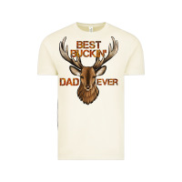 Vintage Arctic best buckin' dad ever deer Vintage Tee - Jasminsmagicworld