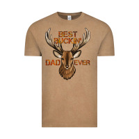Vintage Coffee best buckin' dad ever deer Vintage Tee - Jasminsmagicworld