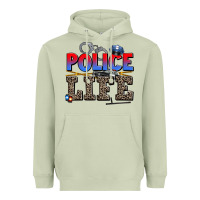 Matcha police life Heavyweight Hoodie - AdoDesignShop
