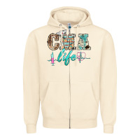 Sandshell western nurse cma life Zipper Hoodie - BarkalooDesign