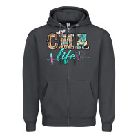 Smoke western nurse cma life Zipper Hoodie - BarkalooDesign