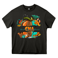 Asphalt cna pumpkin nurse Heavy Core Tee - NancyCooperArtShop