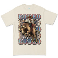 Bone Rodeo Cowboy bull western Premium Tee - HowdyJamesFarm