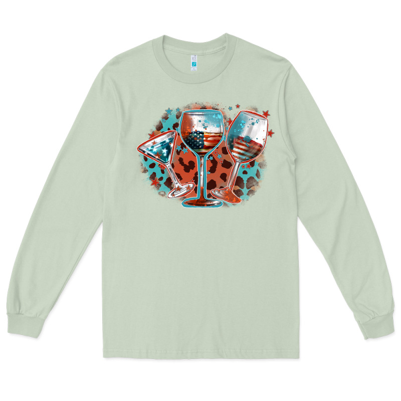 American Wines Long Sleeve Tee by FaDigitalArtStudio | Teevron