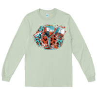 Matcha American wines Long Sleeve Tee - FaDigitalArtStudio