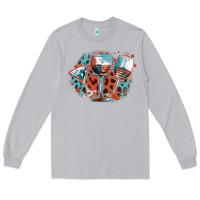 Moon Dust American wines Long Sleeve Tee - FaDigitalArtStudio