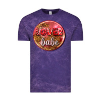 Cloud Purple lover babe olivia Vintage Tee - OliviaCreatesArt