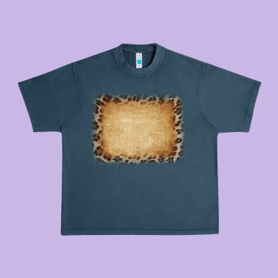 Buralp And Leopard Urban Heavy Tee Designed By Cowcowdesign