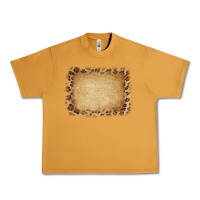 Peanut Butter Buralp and Leopard Urban Heavy Tee - CowCowDesign