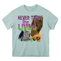 Arona Never Trust The Living Heavy Core Tee - texasbilliewilder