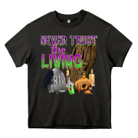 Asphalt Never Trust The Living Heavy Core Tee - texasbilliewilder