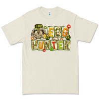 Bone Egg hunter with camouflage plate letters Easter Premium Tee - HowdyJamesFarm