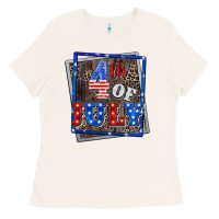 Bone 4th of july Ladies Tee - CowGirlArtShop
