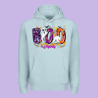 Boo Sheet Premium Hoodie Designed By Cowhidedigitalart