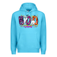 Ocean Blue boo sheet Premium Hoodie - CowhideDigitalArt