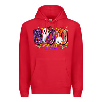 Red boo sheet Premium Hoodie - CowhideDigitalArt