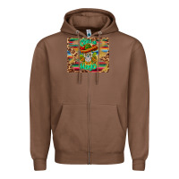 Chestnut cinco de mayo sombrero skull mousepad Zipper Hoodie - BarkalooDesign