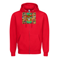 Red cinco de mayo sombrero skull mousepad Zipper Hoodie - BarkalooDesign