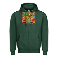 Sports Green cinco de mayo sombrero skull mousepad Zipper Hoodie - BarkalooDesign