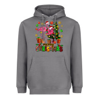 Storm flamingo merry christmas Heavyweight Hoodie - AdoDesignShop