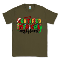 Army Green certified medical assistant Classic Tee - CowGirlArtShop