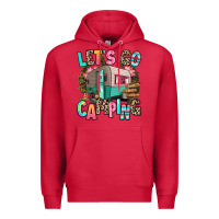 Cardinal let's go camping Premium Hoodie - RanaPortraitStore