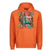 Carrot let's go camping Premium Hoodie - RanaPortraitStore