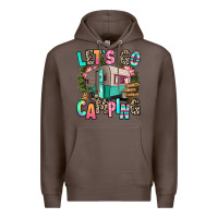 Coffee let's go camping Premium Hoodie - RanaPortraitStore