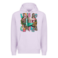 Lilac let's go camping Premium Hoodie - RanaPortraitStore
