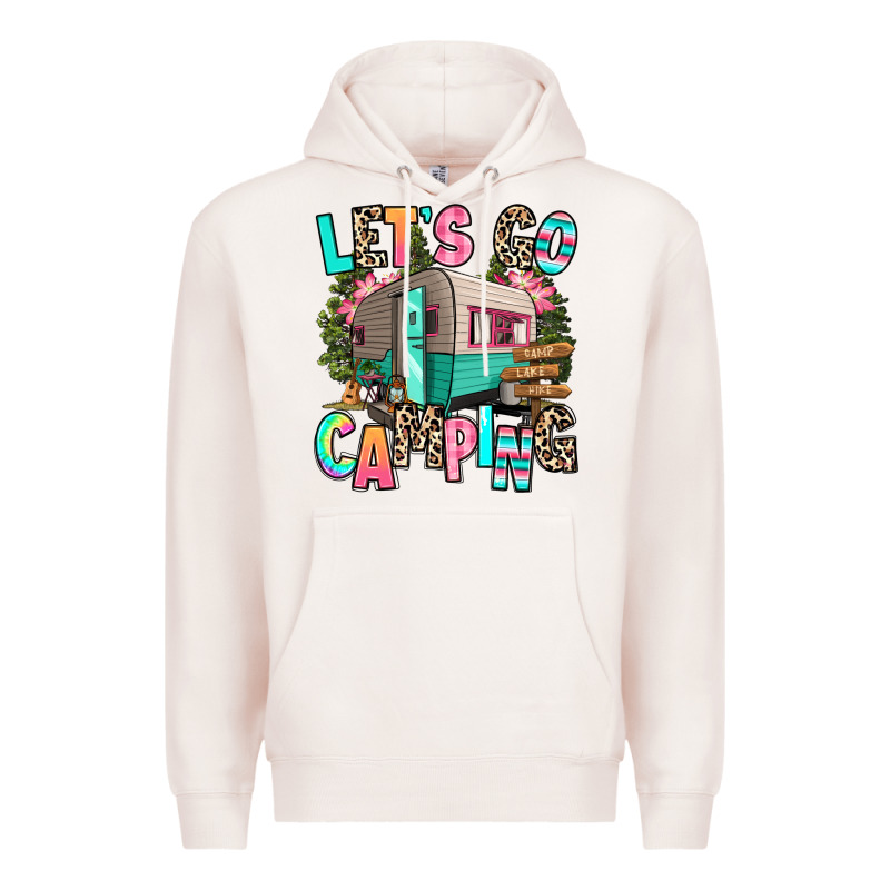 Let's Go Camping Premium Hoodie by RanaPortraitStore | Teevron