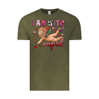 Vintage Olive i am with cupid Vintage Tee - OliviaCreatesArt