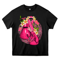 Black cancer boxing gloves with ribbon Heavy Core Tee - NancyCooperArtShop