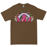 Cacao Cancer ribbon rainbow Cancer Awareness Premium Tee - HowdyJamesFarm