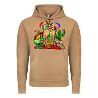 Vintage Camel Mexican Cold Drink With Cactus Sombrero And Tequil Vintage Hoodie - FaDigitalArtStudio