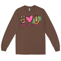 Chestnut peace love horses Long Sleeve Tee - RanaPortraitStore