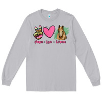 Moon Dust peace love horses Long Sleeve Tee - RanaPortraitStore