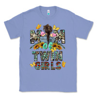Colony Blue mom of twin girls mother's day Classic Tee - CowGirlArtShop