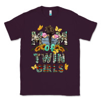 Plum mom of twin girls mother's day Classic Tee - CowGirlArtShop
