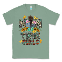 Sage mom of twin girls mother's day Classic Tee - CowGirlArtShop