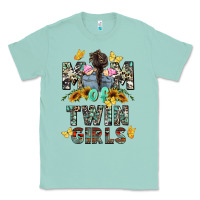 Mom Of Twin Girls Mother's Day Classic Tee | Teevron