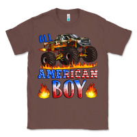 Chestnut all american boy monster truck Classic Tee - Artiststas