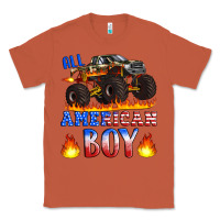 Copper all american boy monster truck Classic Tee - Artiststas