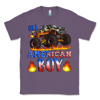 Lavender all american boy monster truck Classic Tee - Artiststas