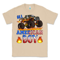 Mushroom all american boy monster truck Classic Tee - Artiststas
