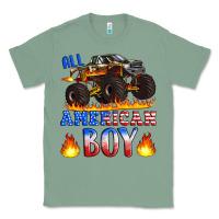 Sage all american boy monster truck Classic Tee - Artiststas