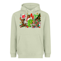 Matcha lpn christmas nurse with Heavyweight Hoodie - AdoDesignShop