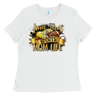 White livin that sports mom life Ladies Tee - CowGirlArtShop
