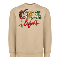 Mushroom christmas certified medical assistant life Heavyweight Sweatshirt - BarkalooDesign