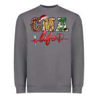 Storm christmas certified medical assistant life Heavyweight Sweatshirt - BarkalooDesign